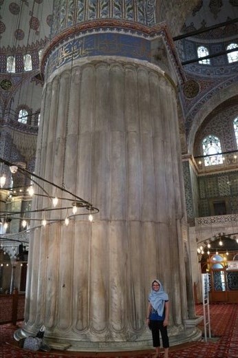 Inside the Blue Mosque