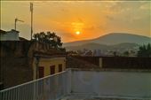 Sunset from the rooftop terrace of our AirBnB: by joshandkaren, Views[208]