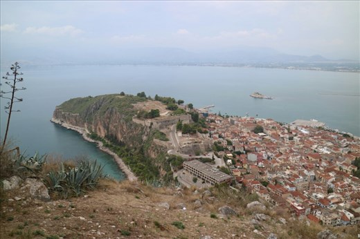 View of Nafplion from Palamidi
