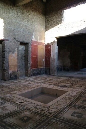 Pompeii, another city preserved by the ash of the eruption of Mt Vesuvius