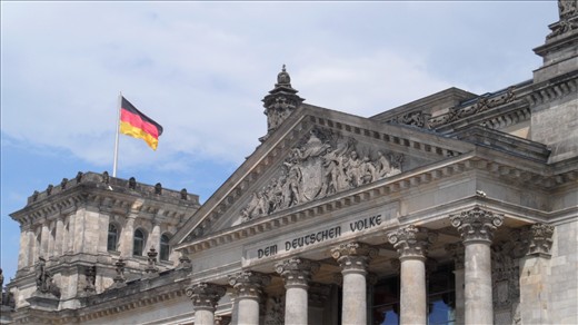 Bundestag Building in Berlin