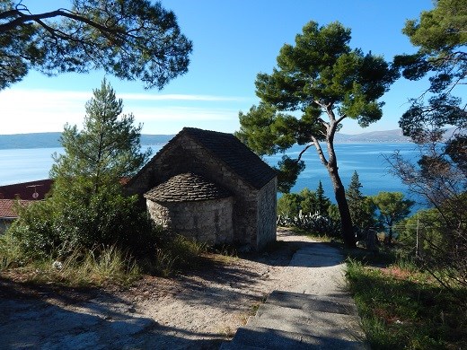 Stepping back 300 years in time as I walk into this traditional Dalmatian stone house in Marjan area. 