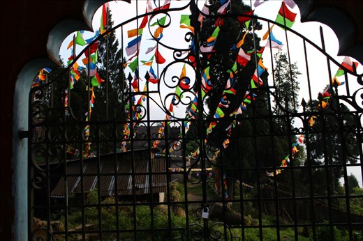 The tales of life and death tied to a string for eternity, hovering in mid-air