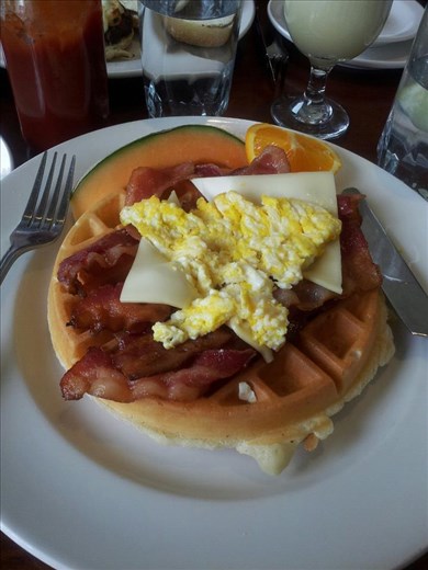 Fabulous brunch at Pino on Crescent Street. 