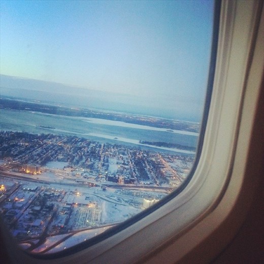 I hate leaving Montreal.