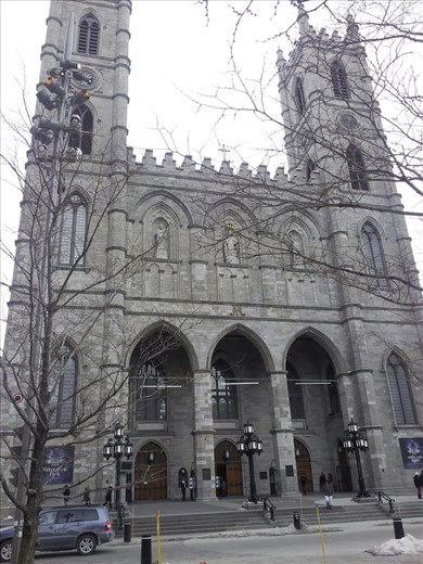 Notre-Dame Basilica  in Old Montreal