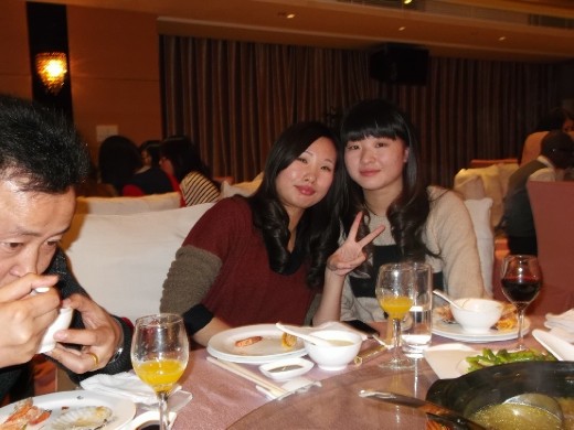 More girls at my table!