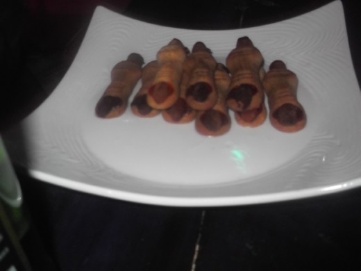 Finger Biscuits at the Vampire Bar