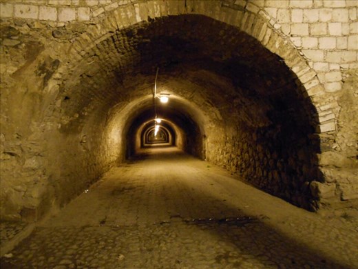 The tunnel into Real de Catorce.  Got to go through the mountain.