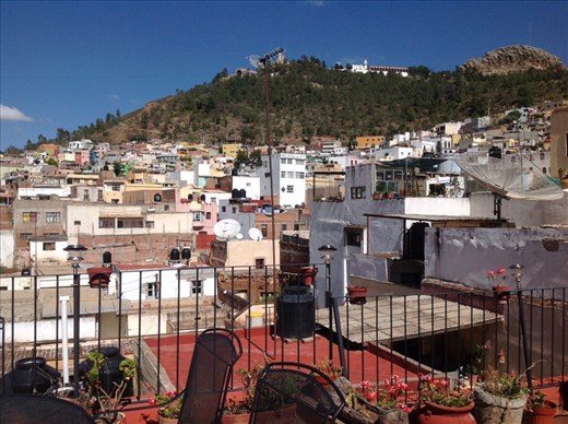 View from hostel in Zacatecas