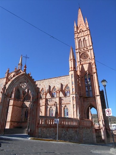 Neo gothic cathedral en Zacatecas