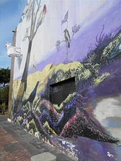 Mural in Guanajuato.  Check out the cow.