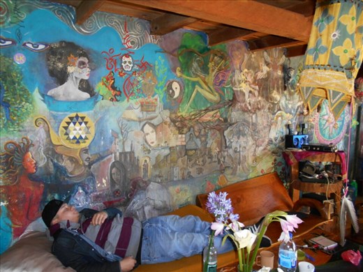 Hippy hostel
