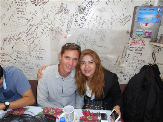 The most generous couch surfing host and friend Karla