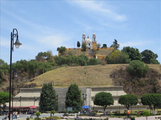 Chulula - Church built on top of old temple ruins