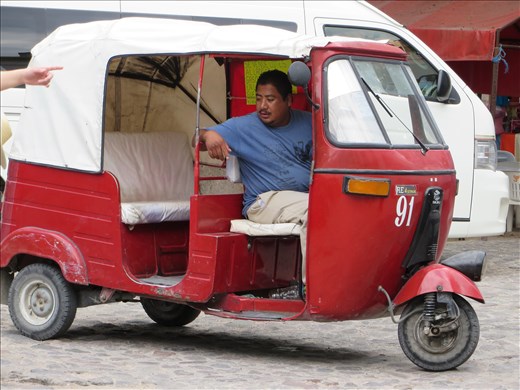 Oaxaca - Local Taxi Mitla