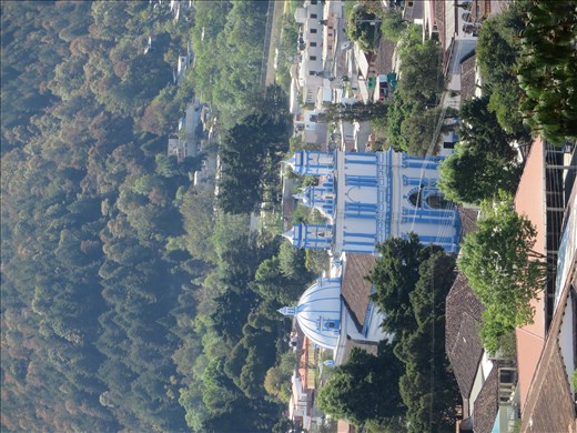 View from opposite church - San Cristobel