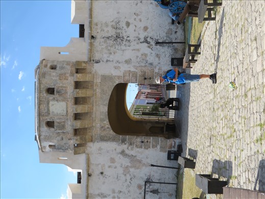 Part of old wall around Campeche