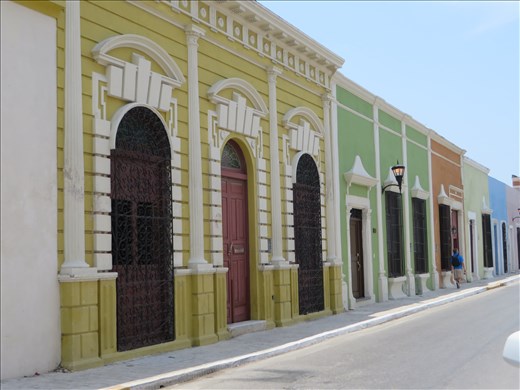 Building Fronts (spanish style) - Campeche