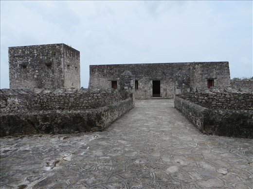 Inside Spanish fort - Bacalar