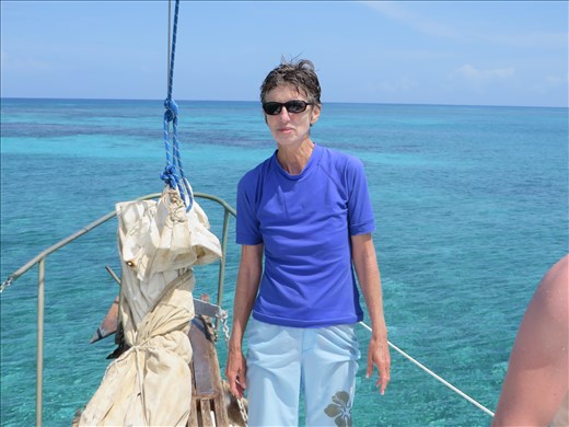 On board - Caye Caulker