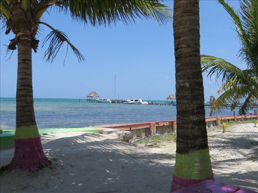 Ocean side view - Caye Caulker