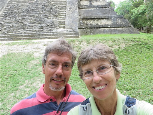 Tikal - selfie
