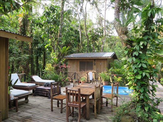 Rio Dulce - our cabin (on stilts)