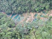 Semuc Champey pools - View from above: by jugap, Views[412]