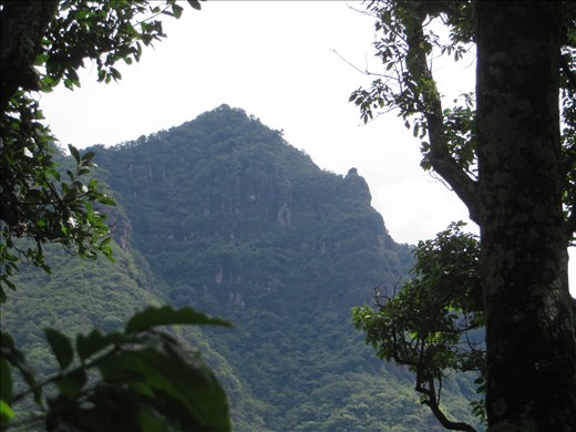 Lago Atitlan - Indian nose view from below
