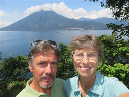Lago Atitlan -  selfie at San Marcos national park