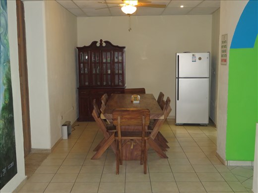 Santa Ana hostal dining