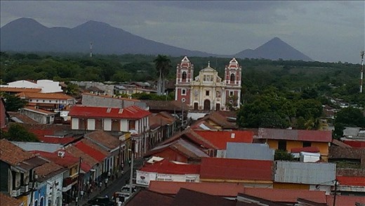 Leon - view from top of Cathedral