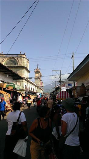 Granada - Streetscape - near local market