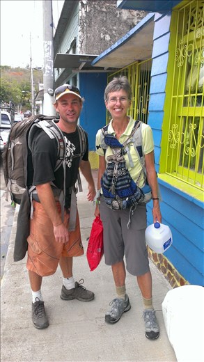 San Juan del Sur - meeting up with the nephew