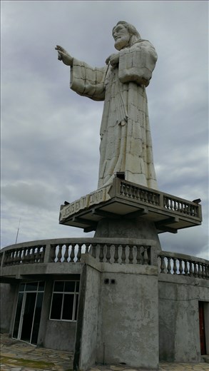 San Juan del Sur - Jesus Statue on headland