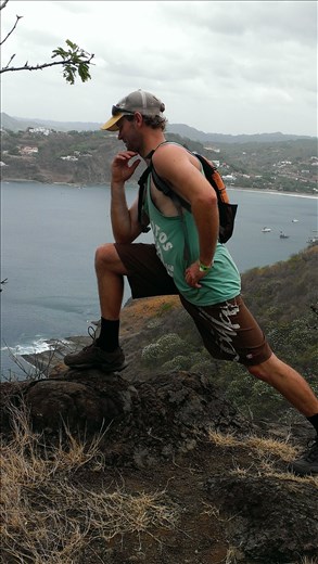 San Juan del Sur - Brett posing
