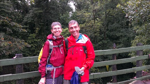 Back at ground level - hiking La Fortuna