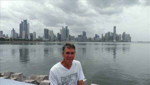 View from oceanside walk - Panama City