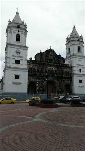 Cathedral old city - Panama city