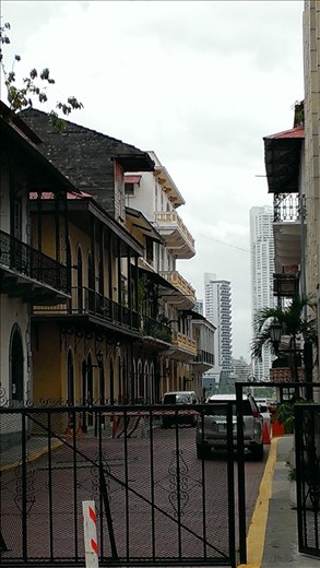 Streetscape old city - Panama City