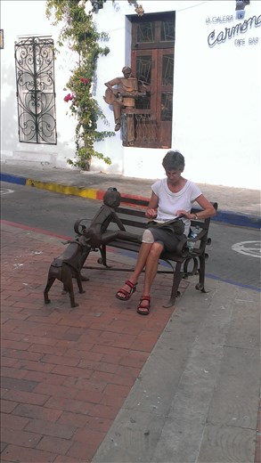 Park sculpture - Getsemani