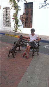 Park sculpture - Getsemani: by jugap, Views[262]