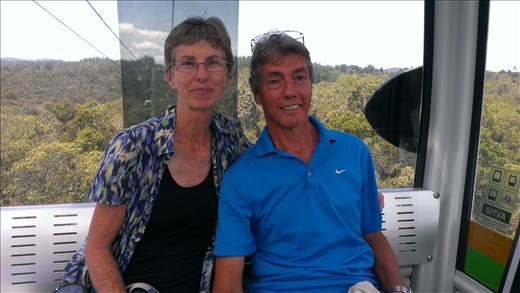 Inside Cable car - Medellin