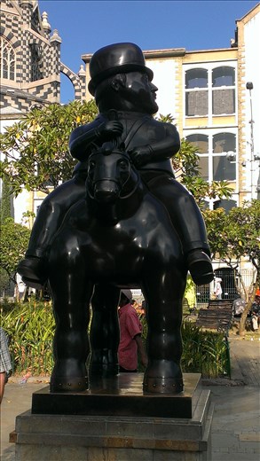 Bronze sculpture - Fernando Botero - Medellin