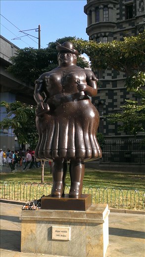 Bronze sculpture - Fernando Botero - Medellin