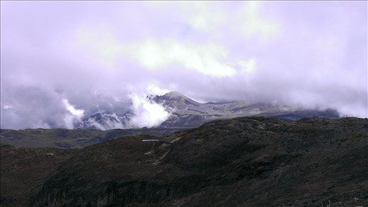 Los Nevados hike view - near Manizales