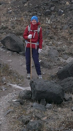 The hiking look - near Manizales