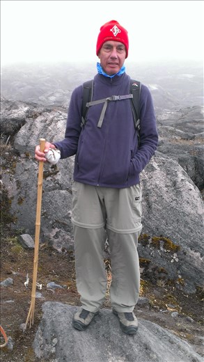 The hiking look - near Manizales