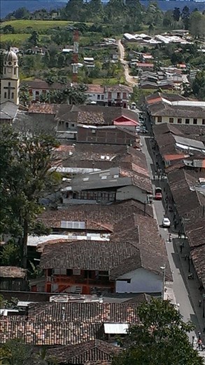 Salento town - from viewpont